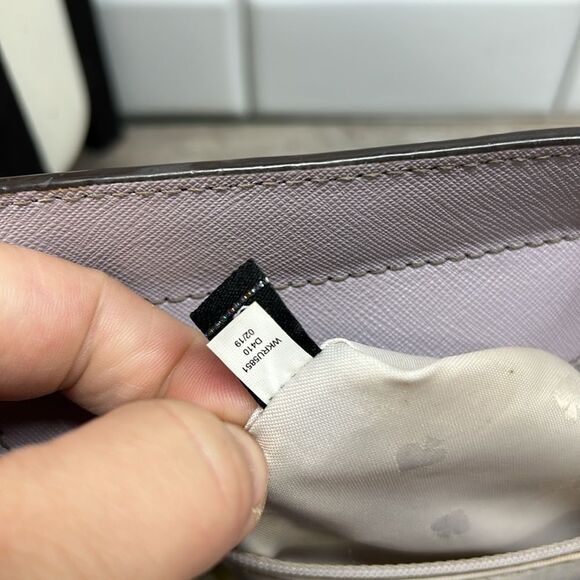 *2956 Kate Spade purple satchel 237792956 - Picture 5 of 14